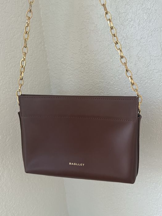 Сумка Bagllet з золотим ремінцем