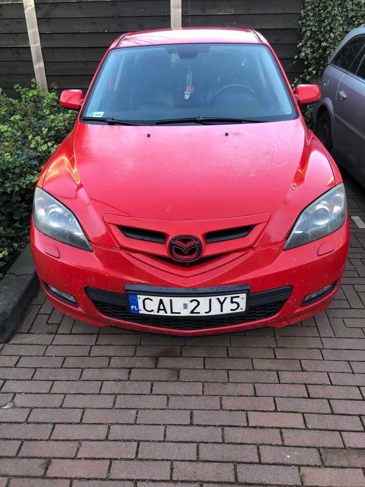 Mazda 3 2008 r. 2.0 150km Alu 17'' Ważne OC i przegląd