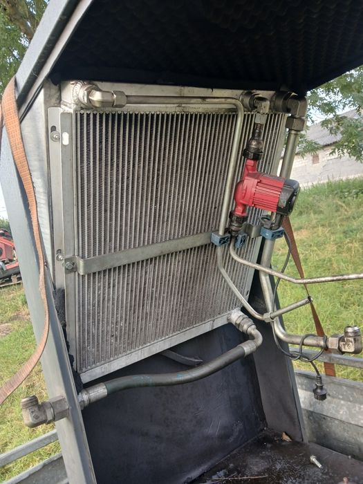 Chłodnica powietrza oleju do sprezarki