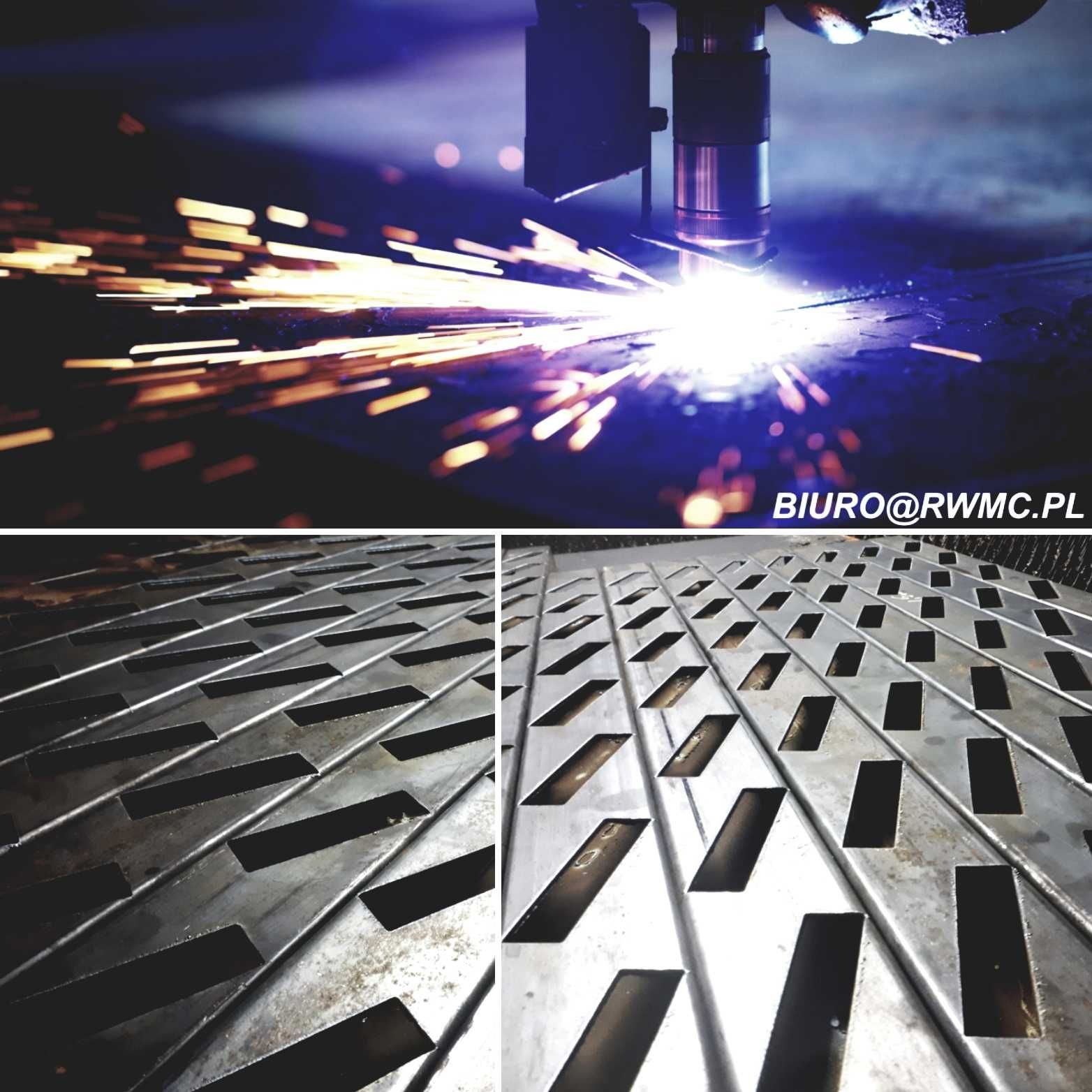 Przęsło Ogrodzenie Nowoczesne wycinane CNC stal aluminium corten