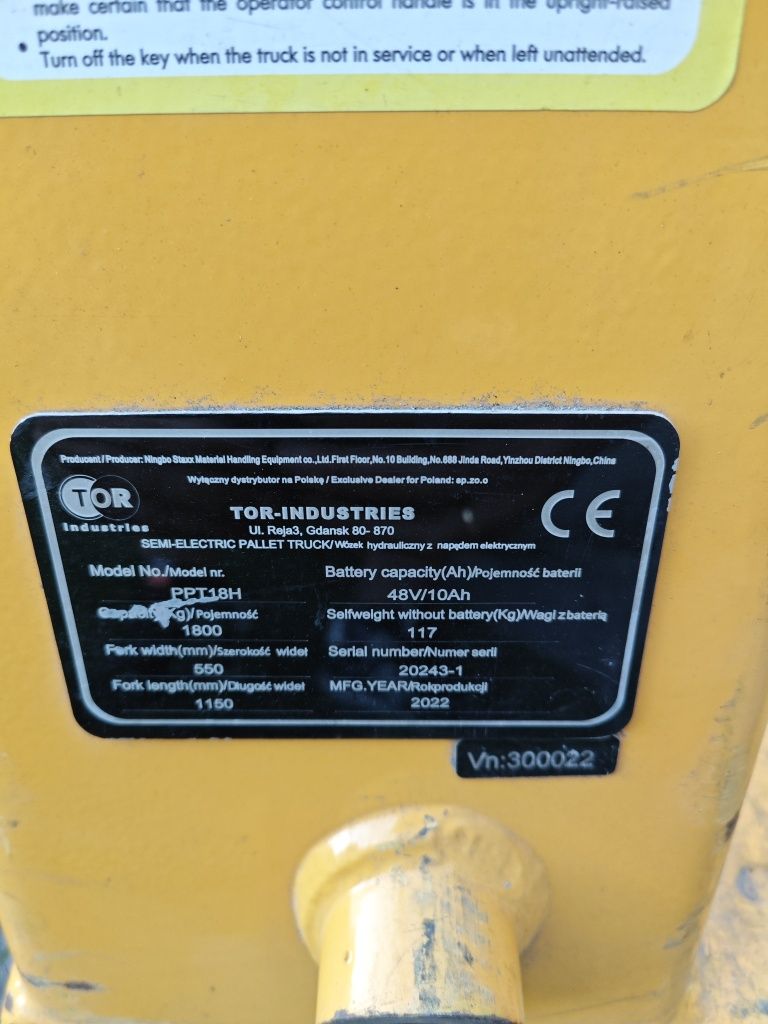 Paleciak elektryczny
