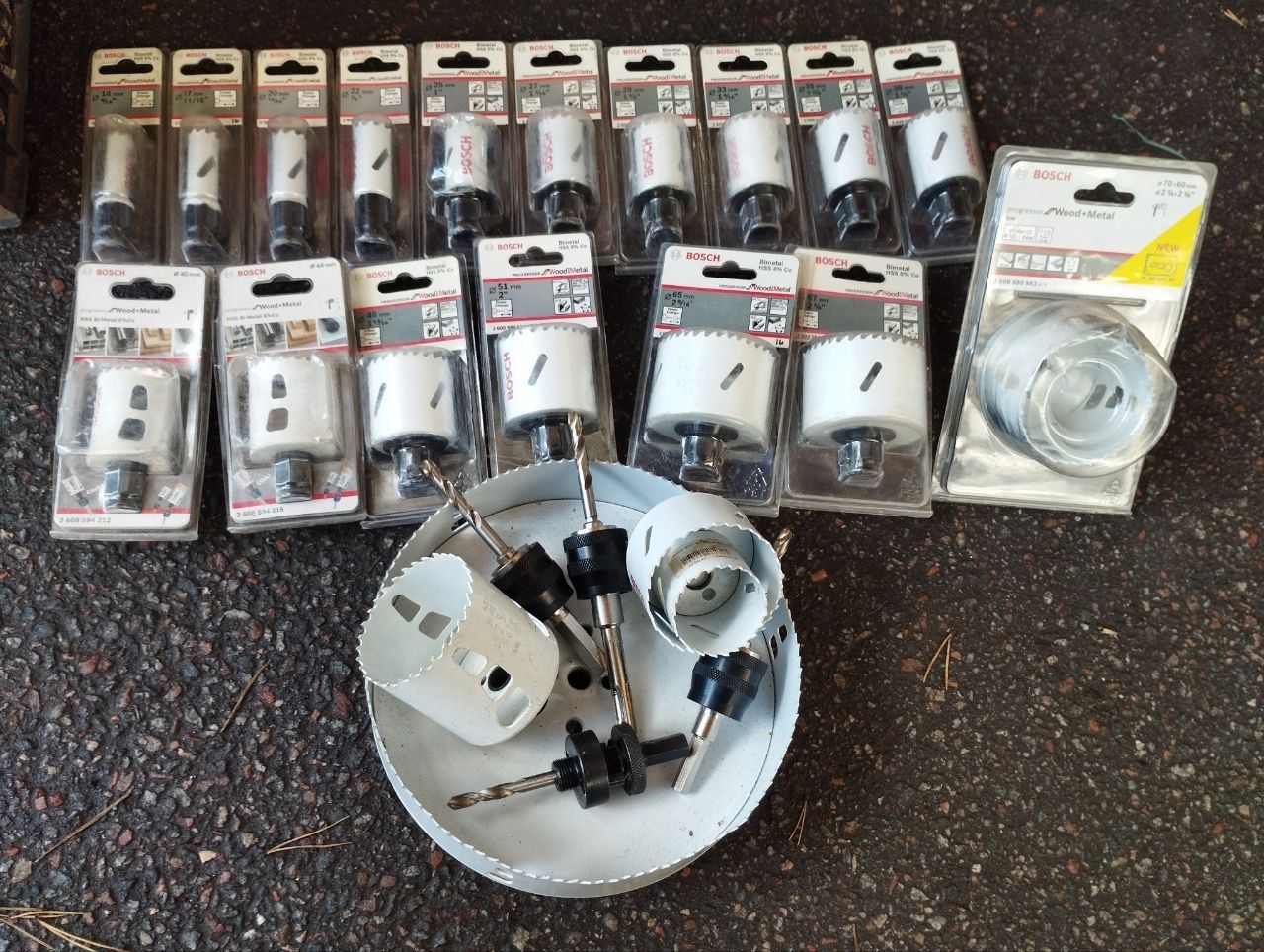 Коронки по металлу дереву Bi Metall Bosch Wolfcraft KWB Morse Wilpu Le