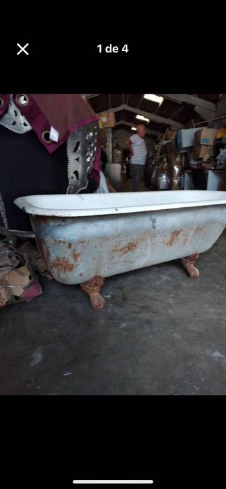 3 Banheiras vintage preço por unidade