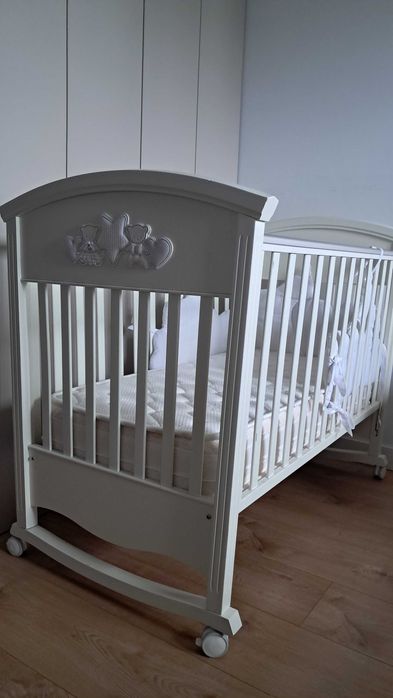 Łóżeczko + komoda dla dziecka PICCI NANNY+ gratisy