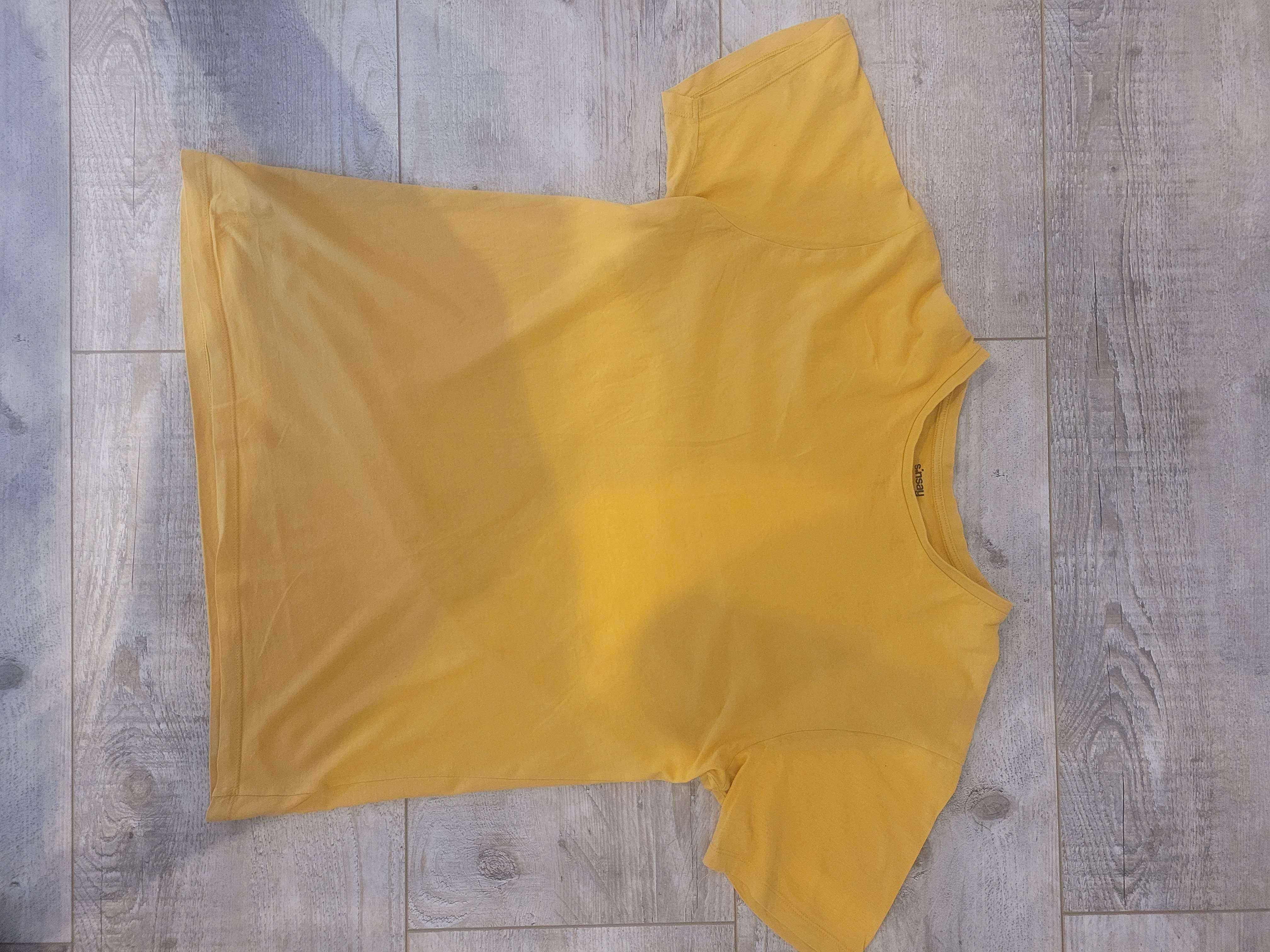 Zółta koszulka Sinsay rozmiar L