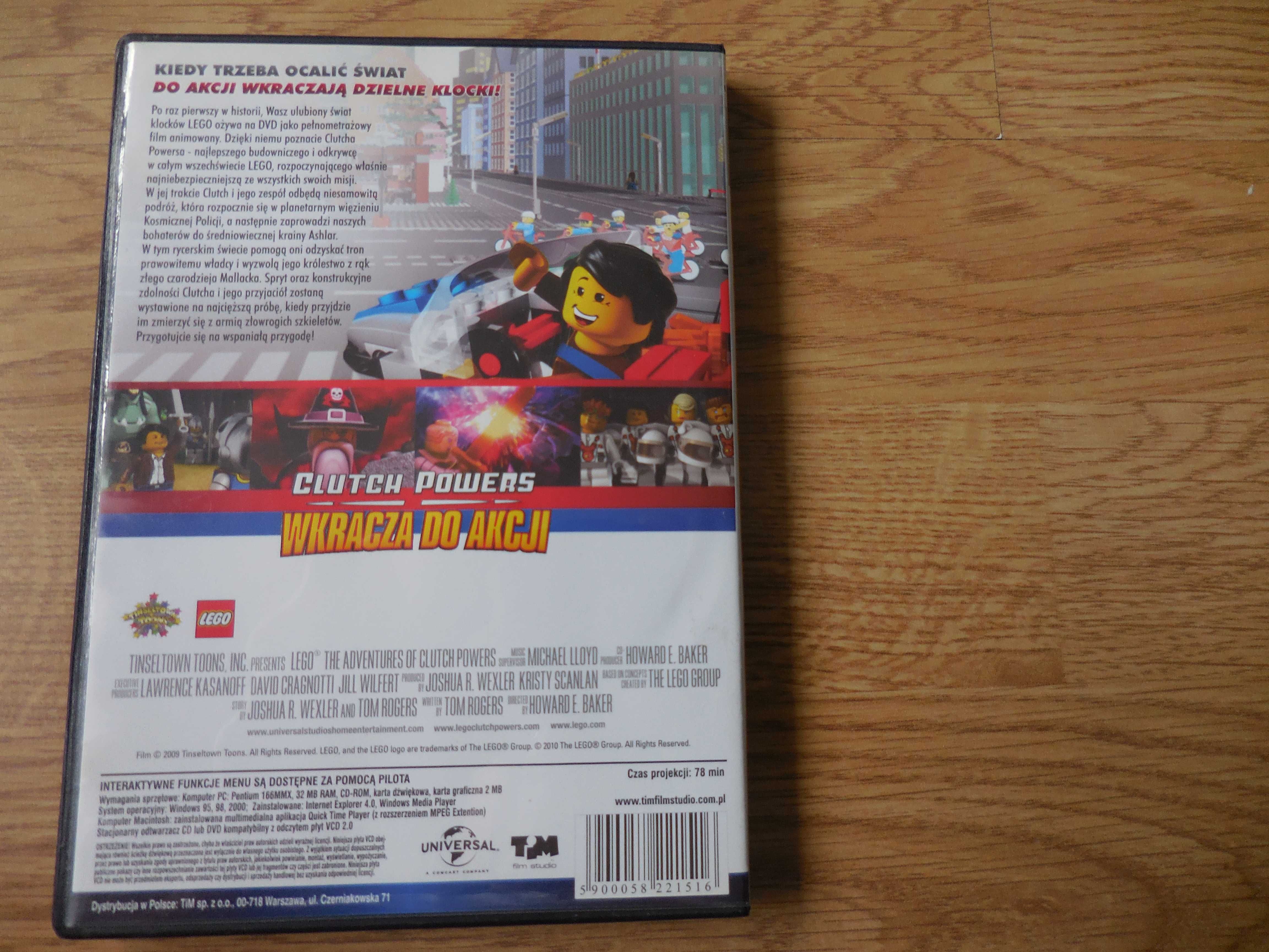 BAJKI 'Lego Film - Clutch Powers wkracza do akcji VCD