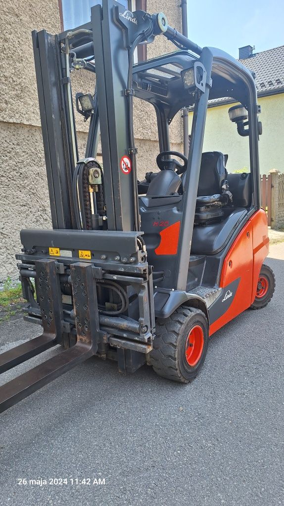 Linde H20 Pozycjoner+Przesuw Idealny UDT wózek widłowy widlak toyota