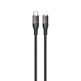 Kabel do szybkiego ładowania 30W 1m USB-C - Lightning Dudao L22 szary