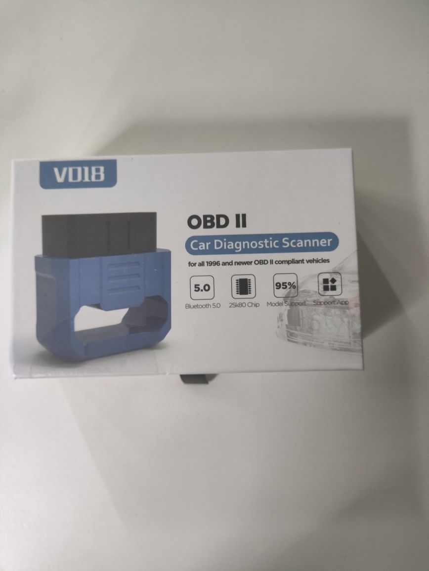Skaner Diagnostyczny Tester Interfejs V018 BT 5.0 usterki błędy