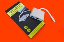 Переходник Адаптер HDMI на Type-С PD 3in1 Adapter 3.0 хаб USB-C