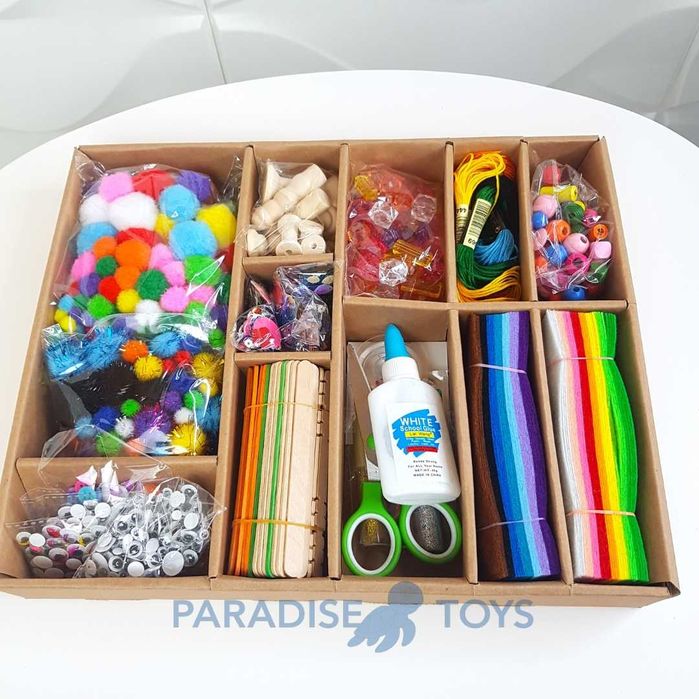 Майстерня ідей 1100 елементів | Подарунок для дітей Набор творчества