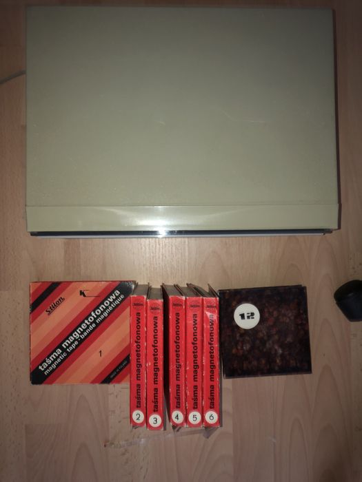 Magnetofon szpulowy Unitra ZK140T + 8 taśm