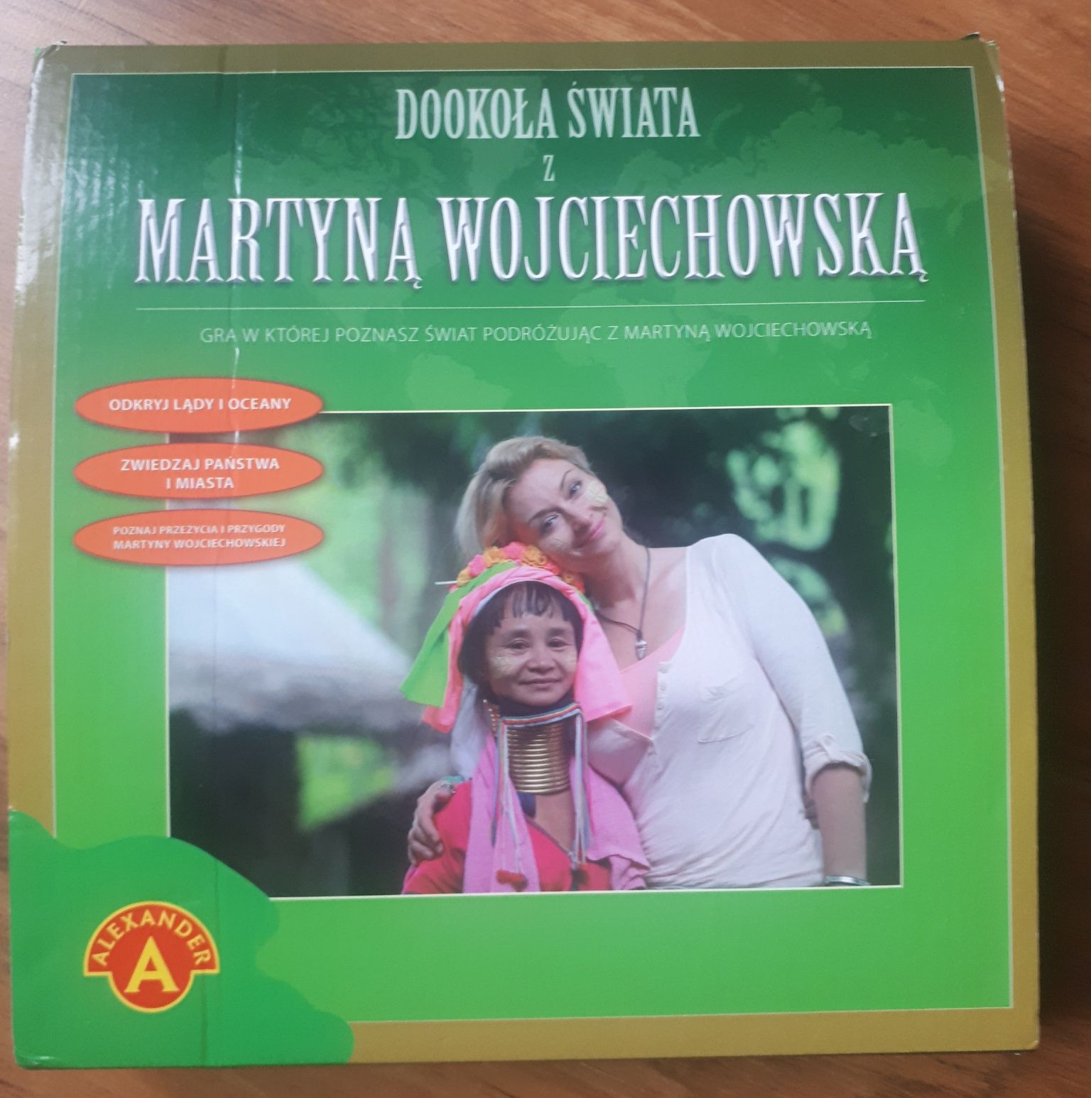 Gra rodzinna Dookoła świata z Martyną Wojciechowską 8+ nowa!