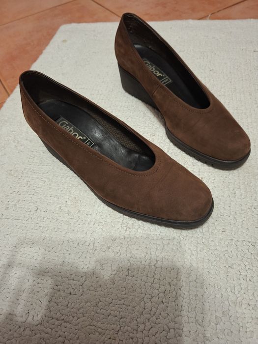Półbuty damskie GABOR na klinie rozmiar 39,5