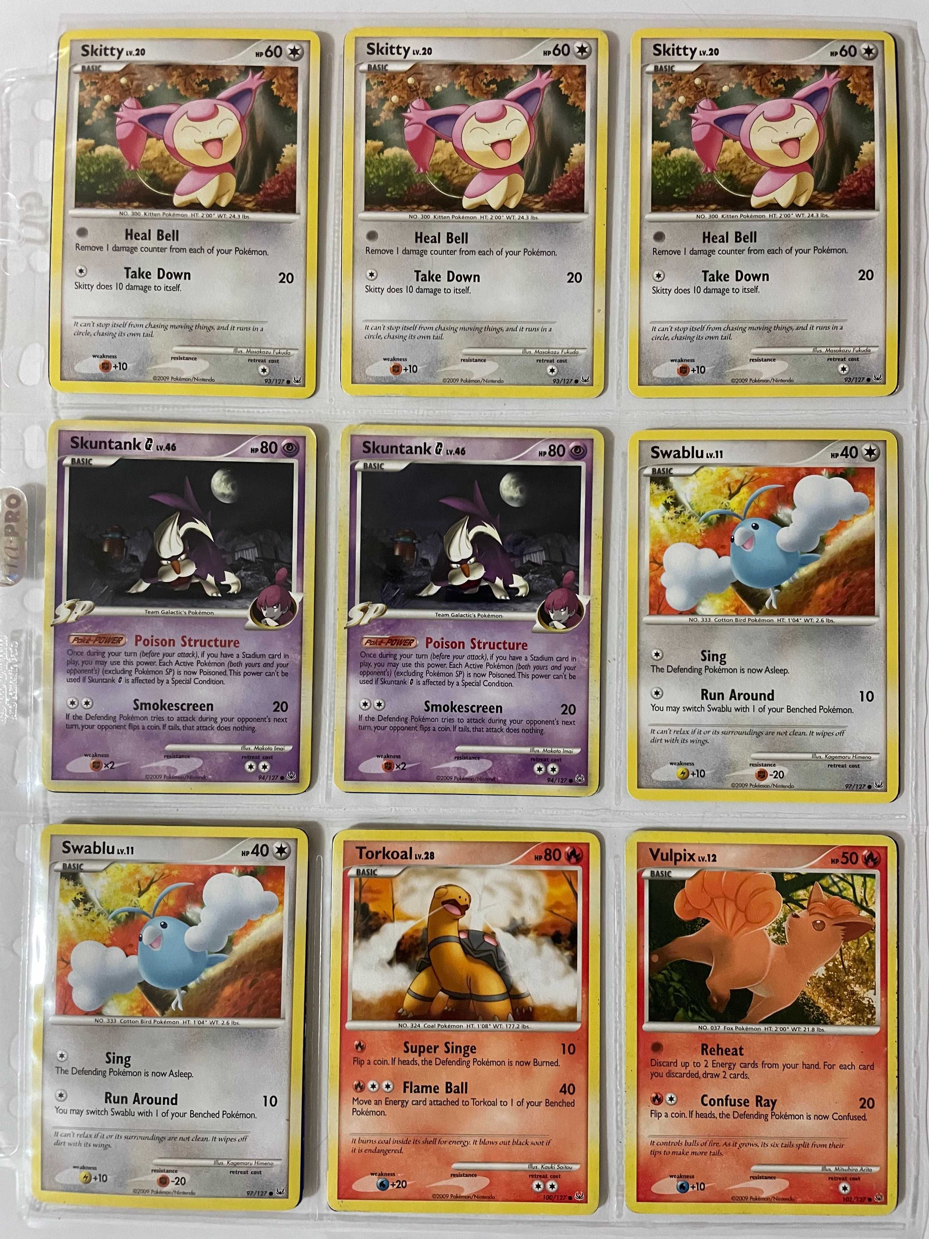 Cartas Pokémon Ex's Platinum, Mysterious Treasures