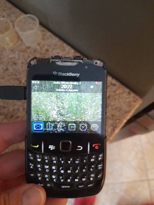 Blackberry wyświetlacz działa