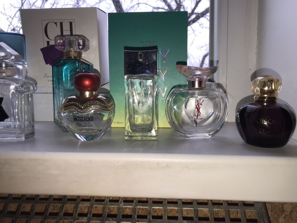 Флаконы бутылочки пузырьки пустые от парфюмов духов и туалетных вод
