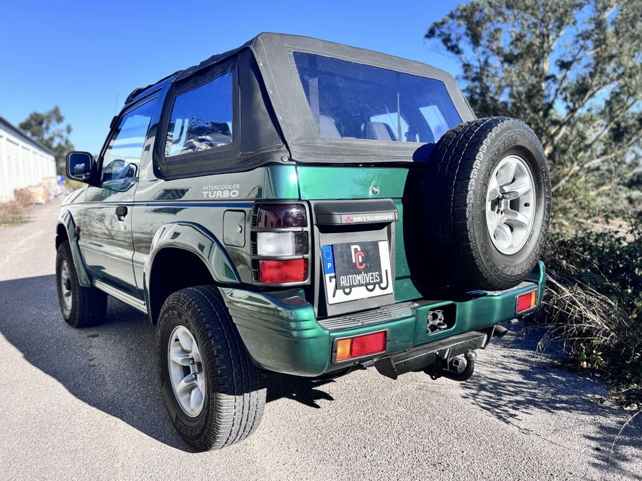 MITSHUBICHI PAJERO 2.5 td cabrio de 1992 em excelente  estado