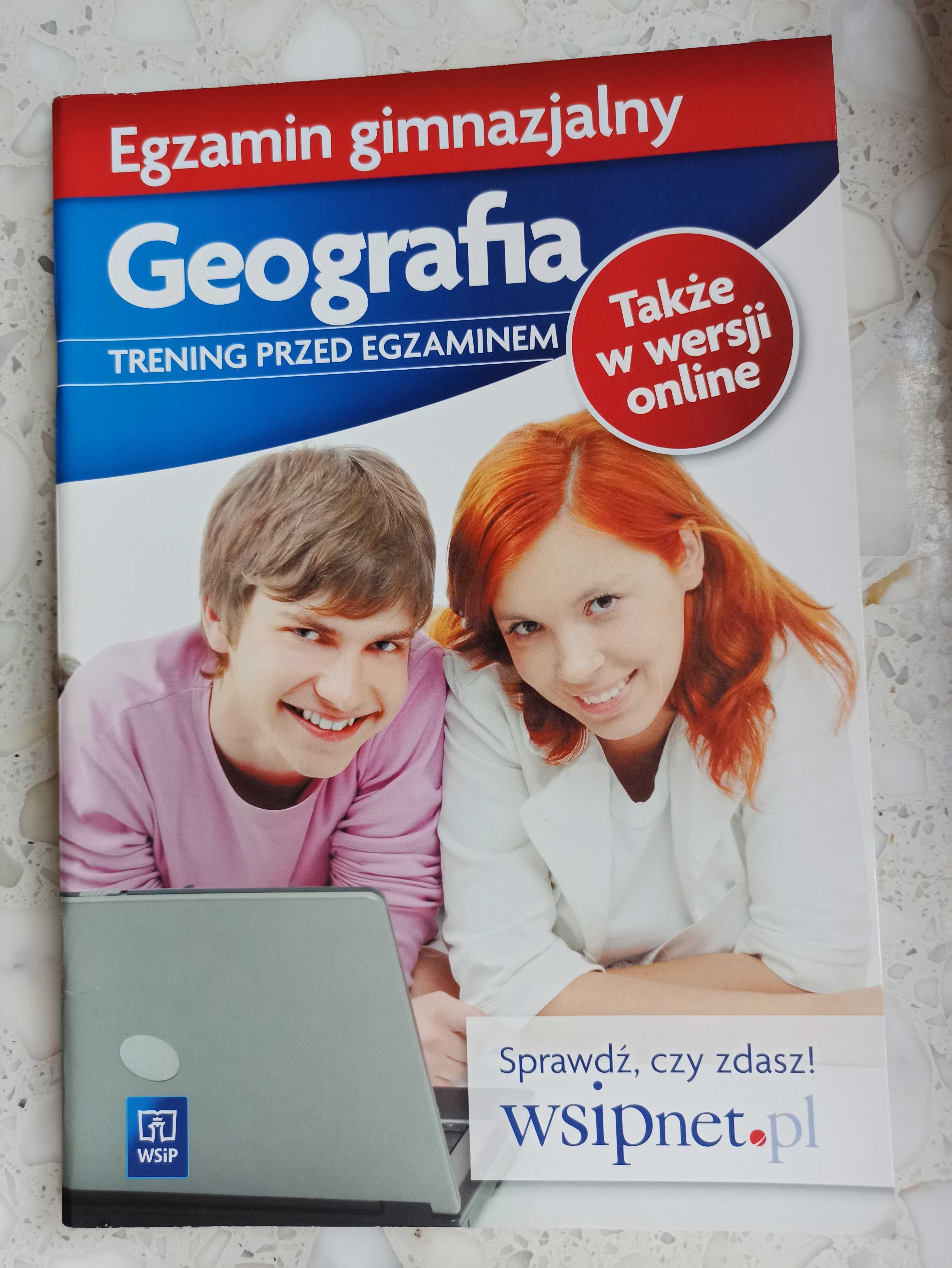 WSiP GEOGRAFIA egzamin, zadania tematyczne, arkusze z odpowiedziami