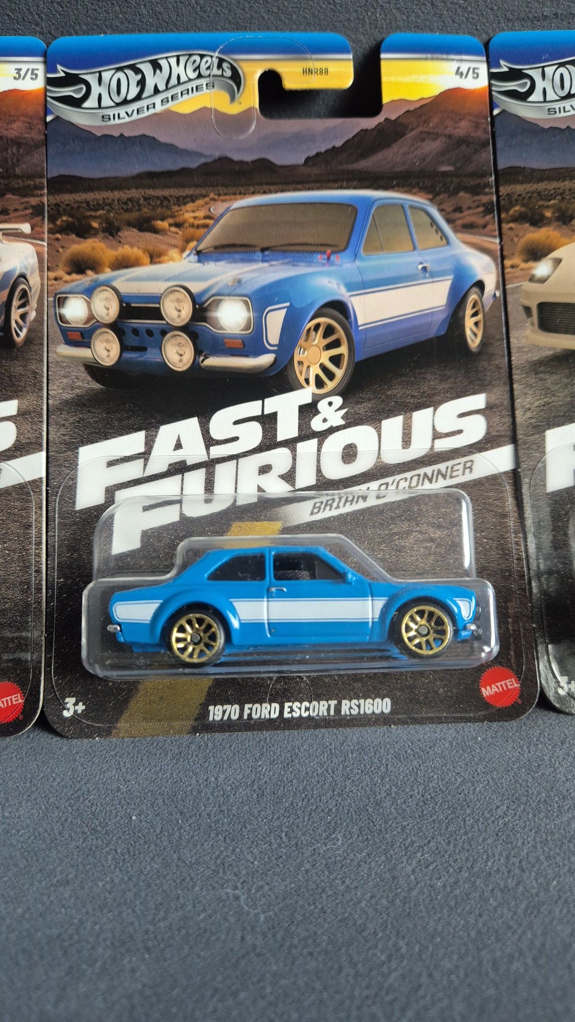 Hot Wheels Fast and Furious Brian O`Conner Full Set Skyline Supra