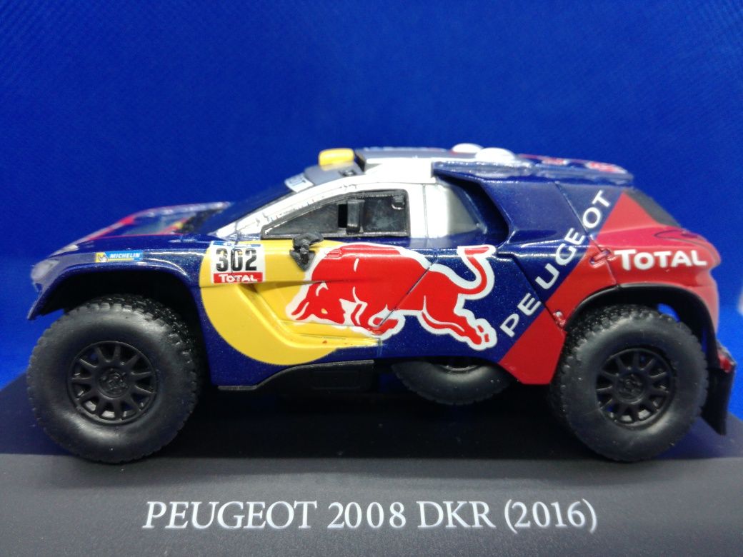 Miniaturas 1/43 Peugeot do Dakar Novos