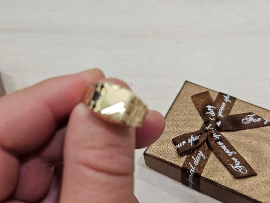 Sygnet męski wzór bardzo stylowy i elegancki PR 585 R24