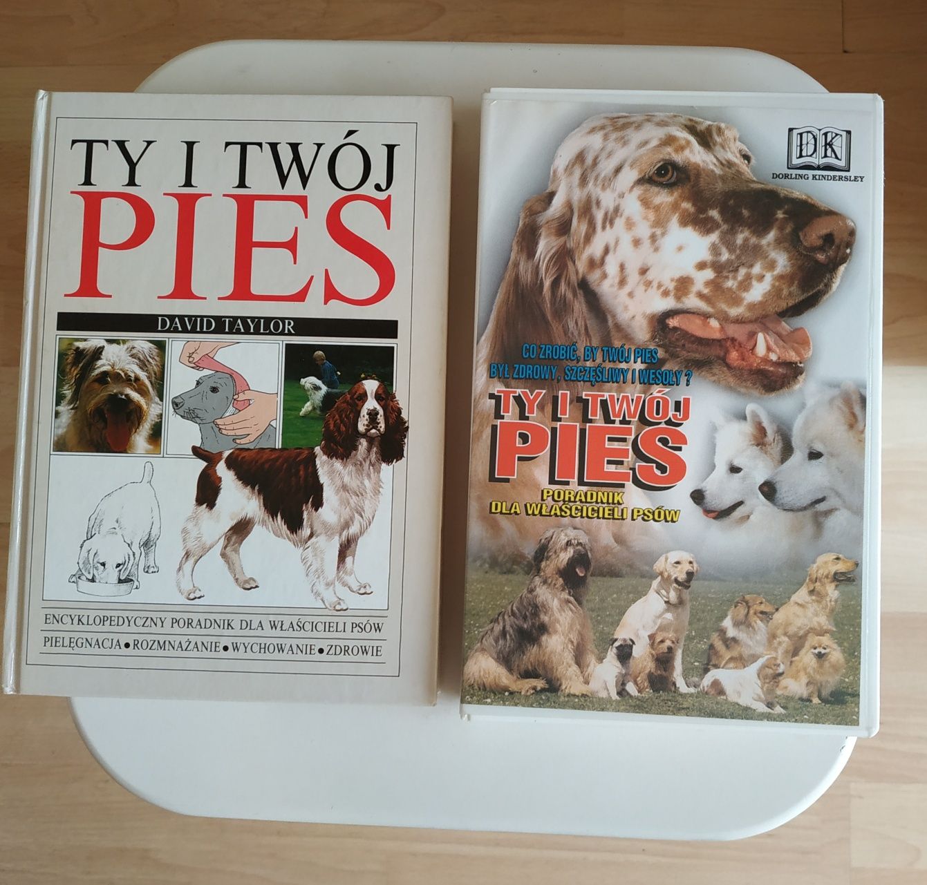 Ty i twój pies. Kaseta VHS i książka.