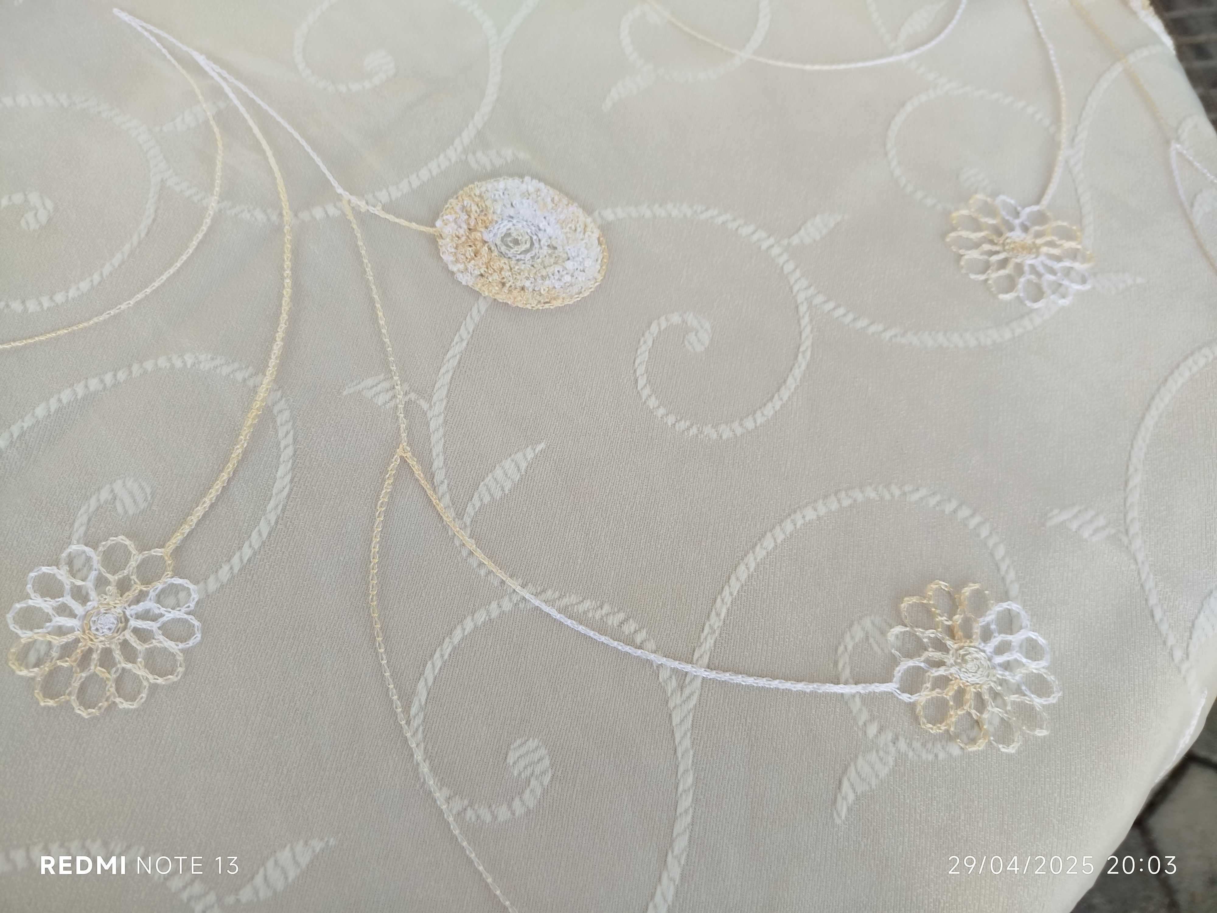 Toalha em organza