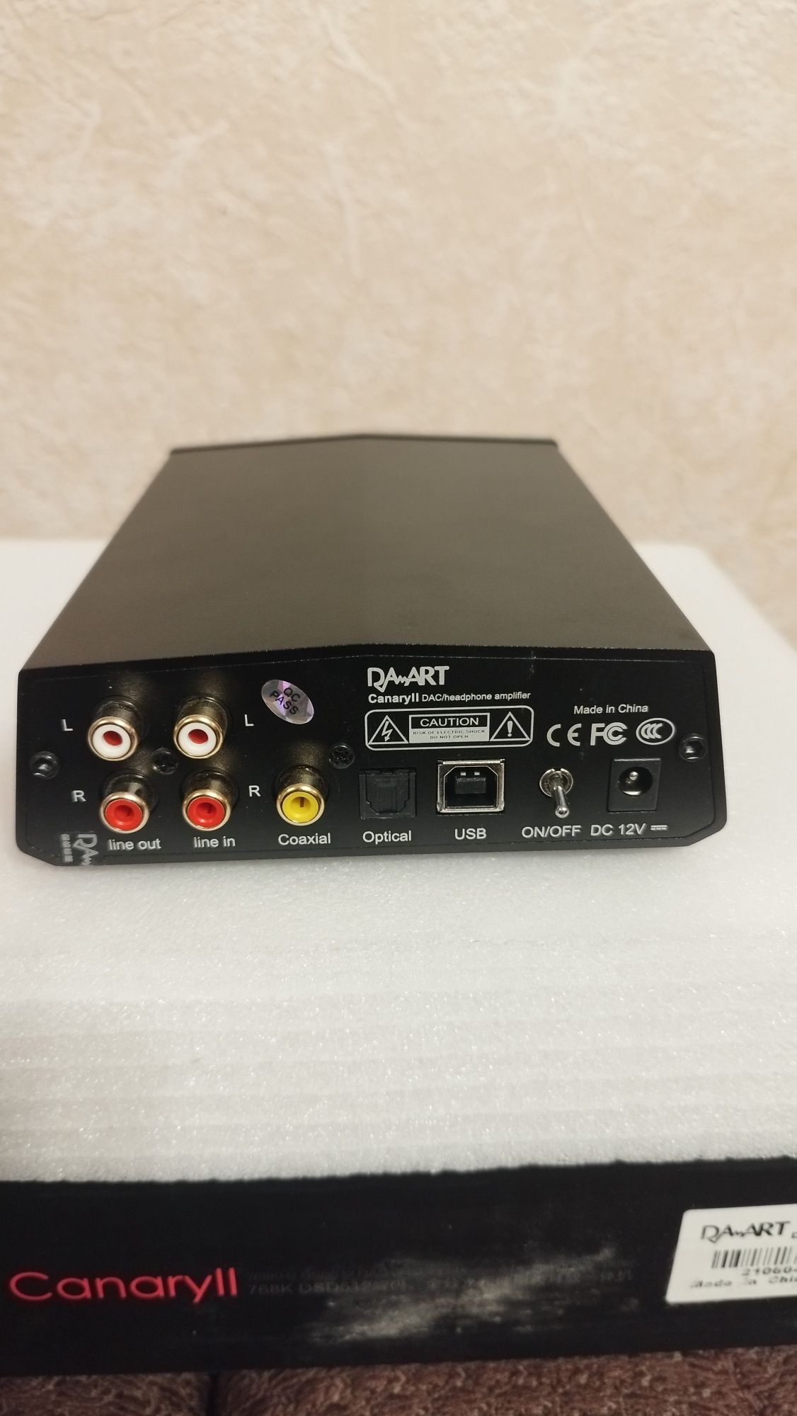 DAC/AMP - wzmacniacz słuchawkowy - Yulong DAART Canary II black