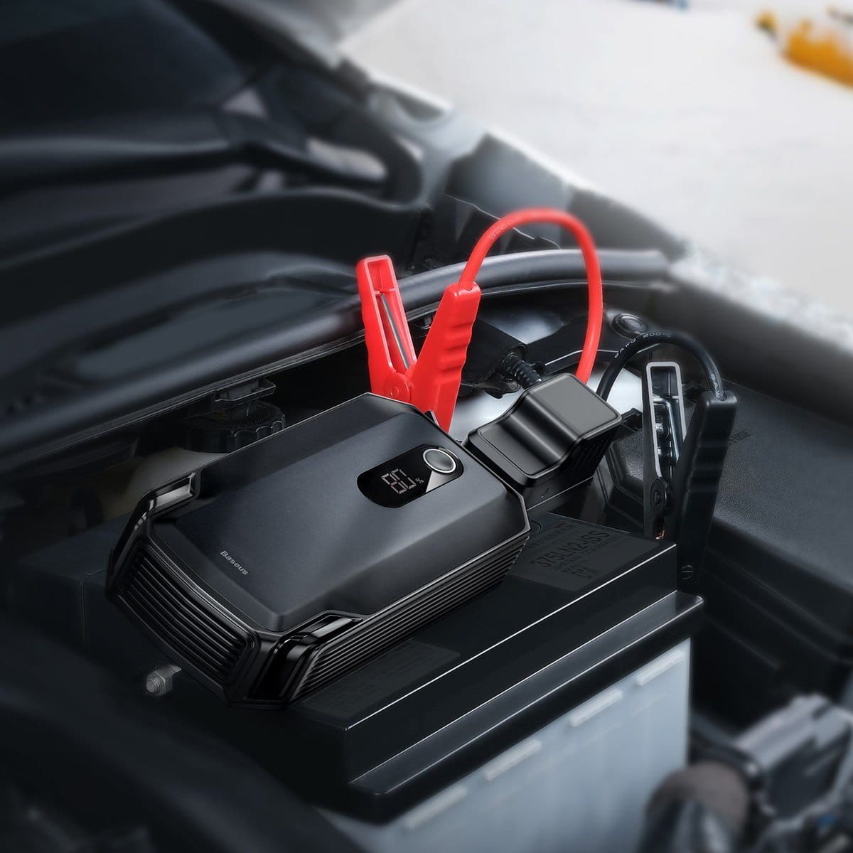 Baseus Car Jump Starter 20000Mah Powerbank Rozruchowy 2000A