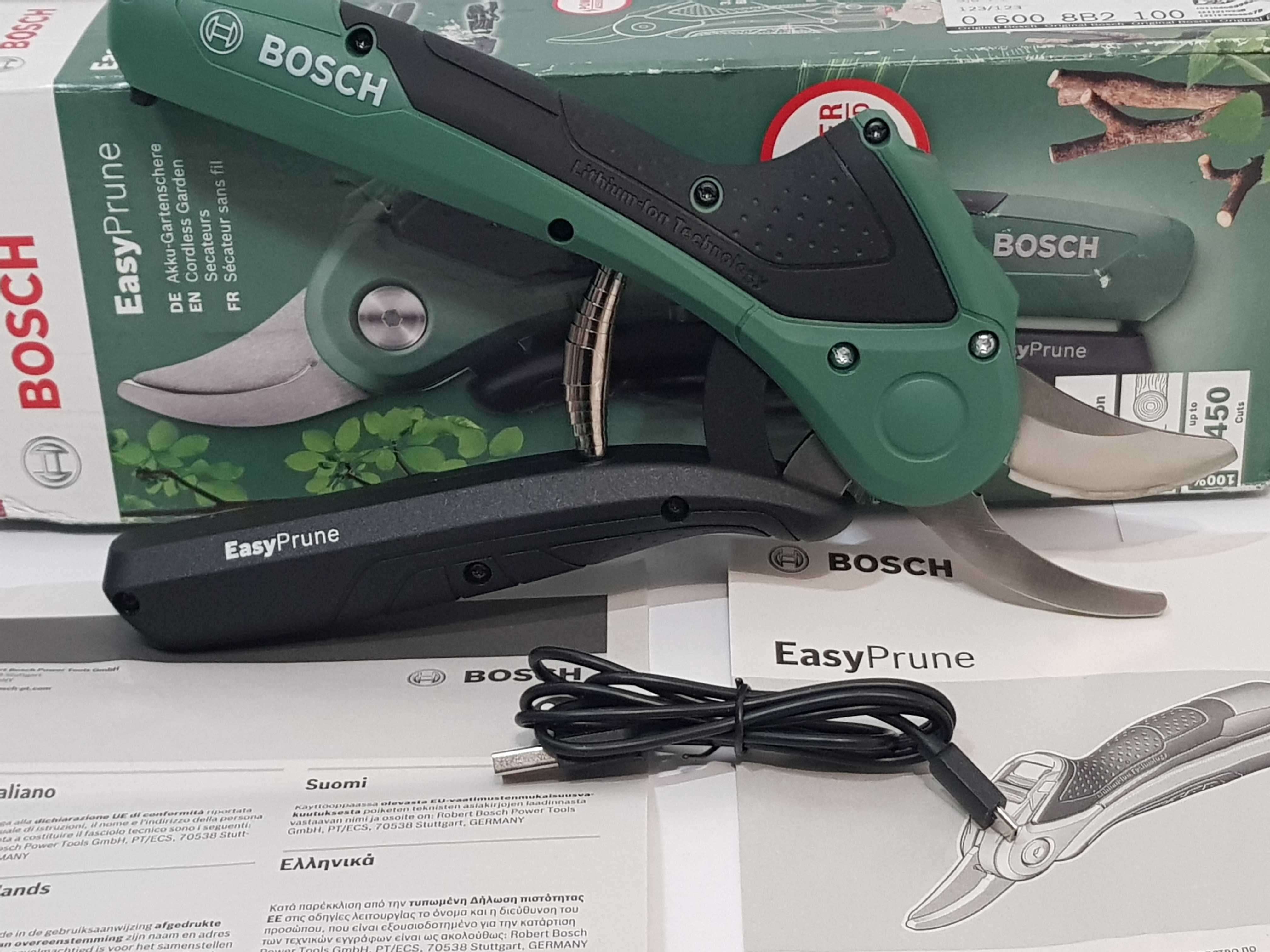 Sekator BOSCH EASY PRUNE akumulatorowy 3,6v +kabel aku