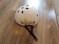 Kask rolki deskorolkę rowerowy Polly Pocket 48-52 cm xs/s