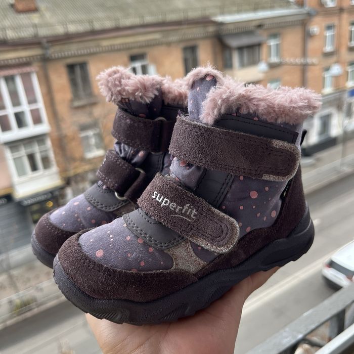 Термо ботинки зимние суперфит superfit 23 размер стелька 15 ,2 см