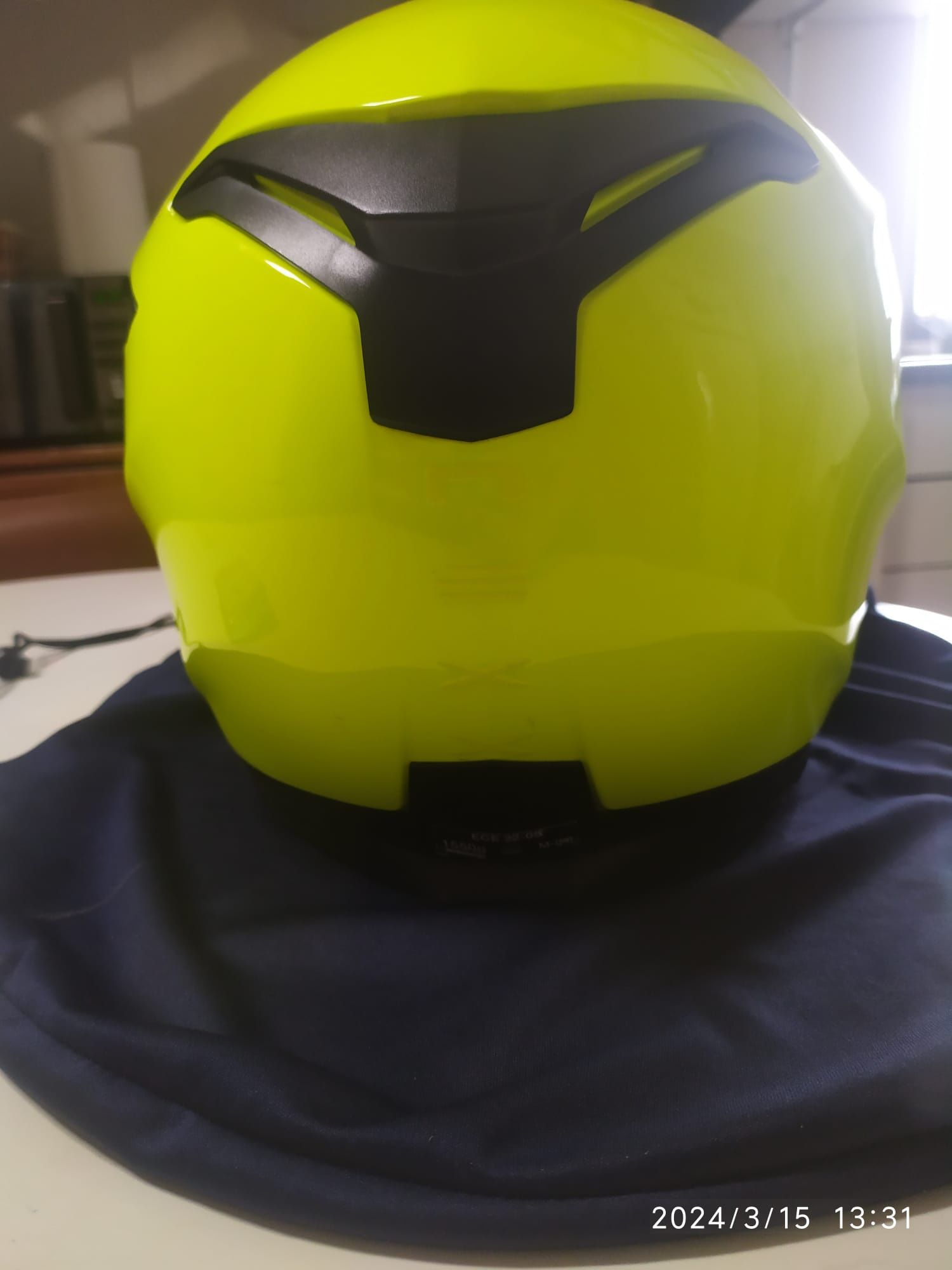 Capacete de moto como novo