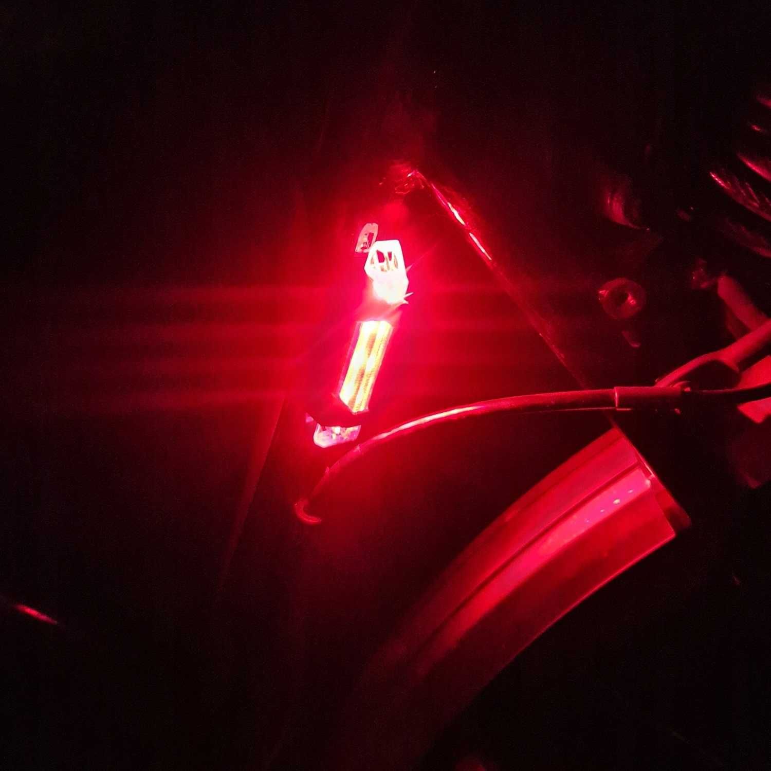 Mocna Lampka T6 ZOOM Przód + Tylne Światło Rower * VideoPlay Wejherowo