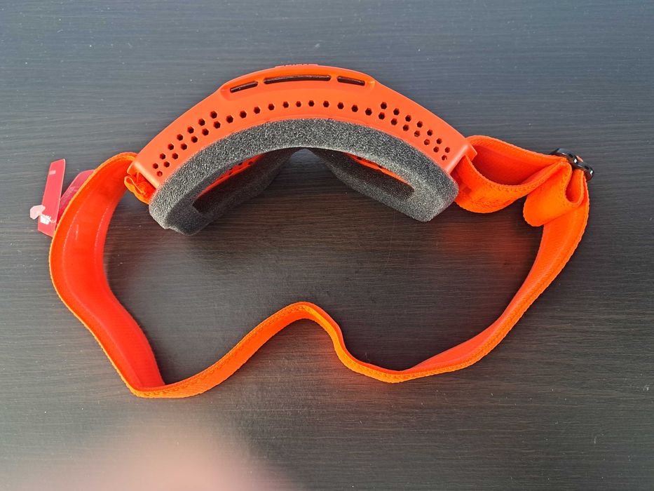 Alpina Piney Dziecięce gogle narciarskie Okulary narciarskie pomarańcz