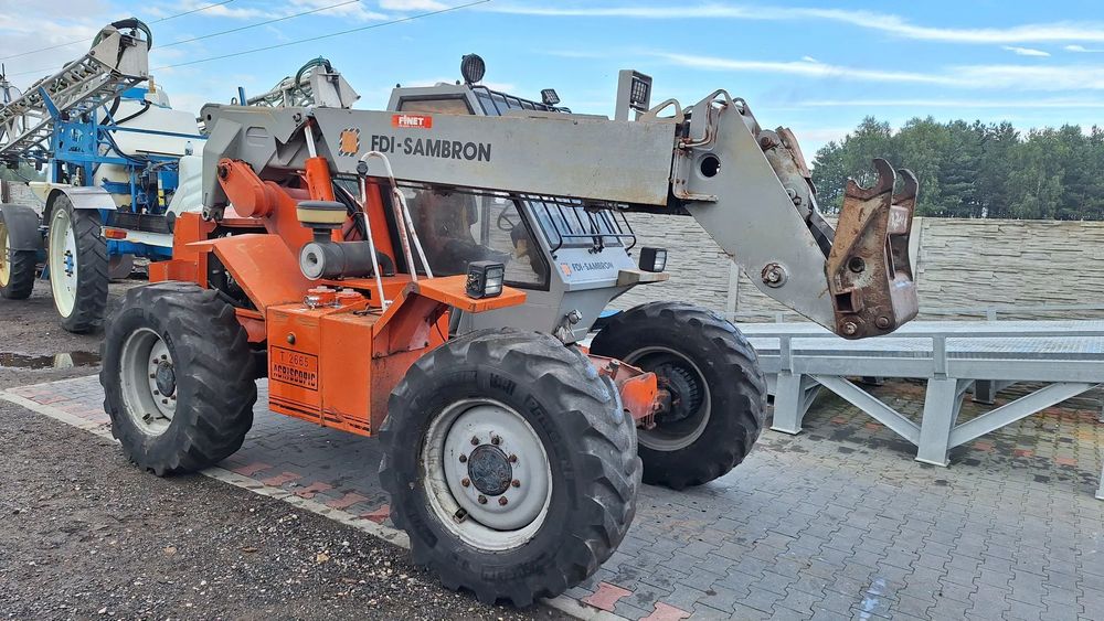 Sambron FDI 2665 Wąska 220cm  Ładowarka teleskopowa 6,5 metra Faktura Vat 28500 Netto teleskop