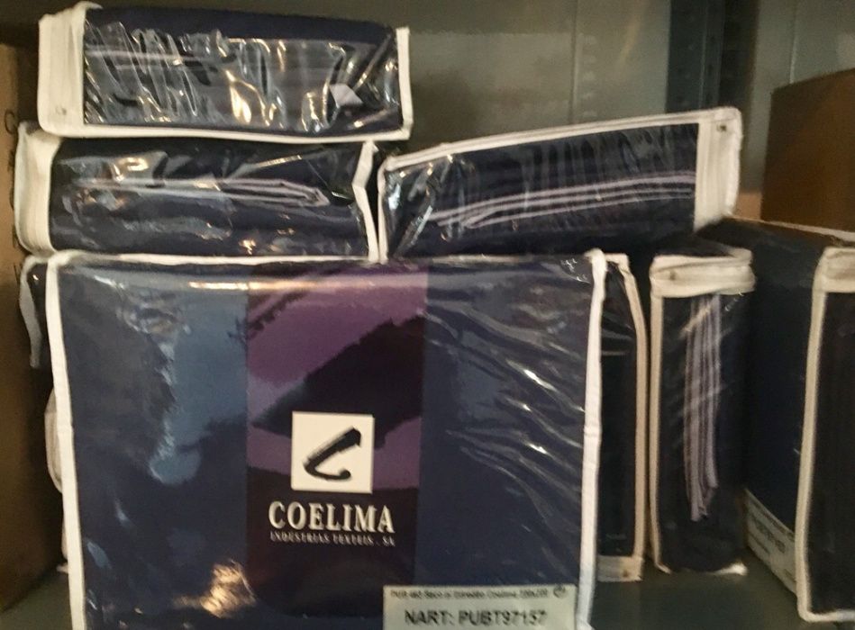 Capas de edredão reversível com 2 tons de azul