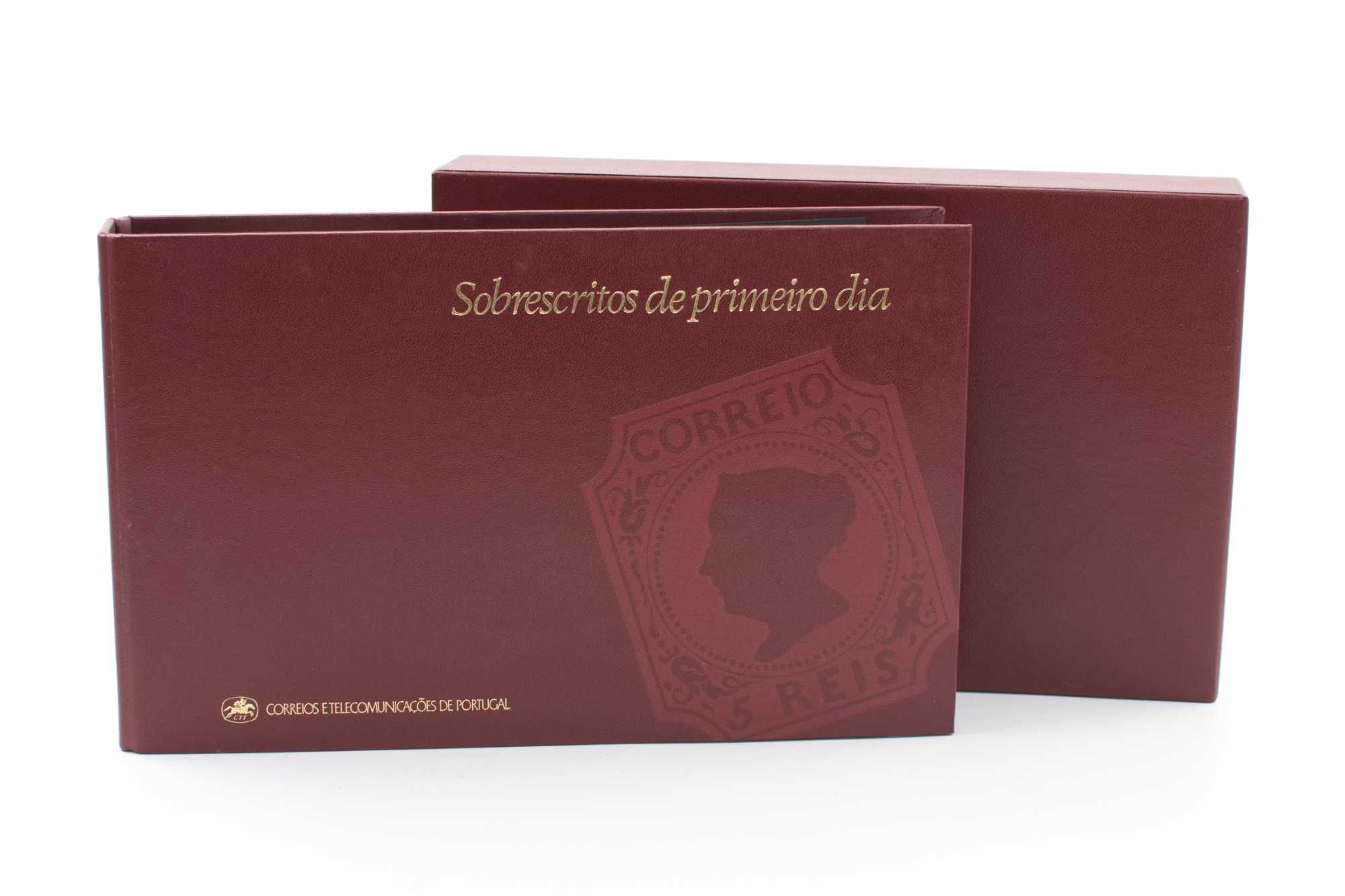 Coleção 20 sobrescritos FDC, selos e pagelas emitidos pelos CTT - 1981