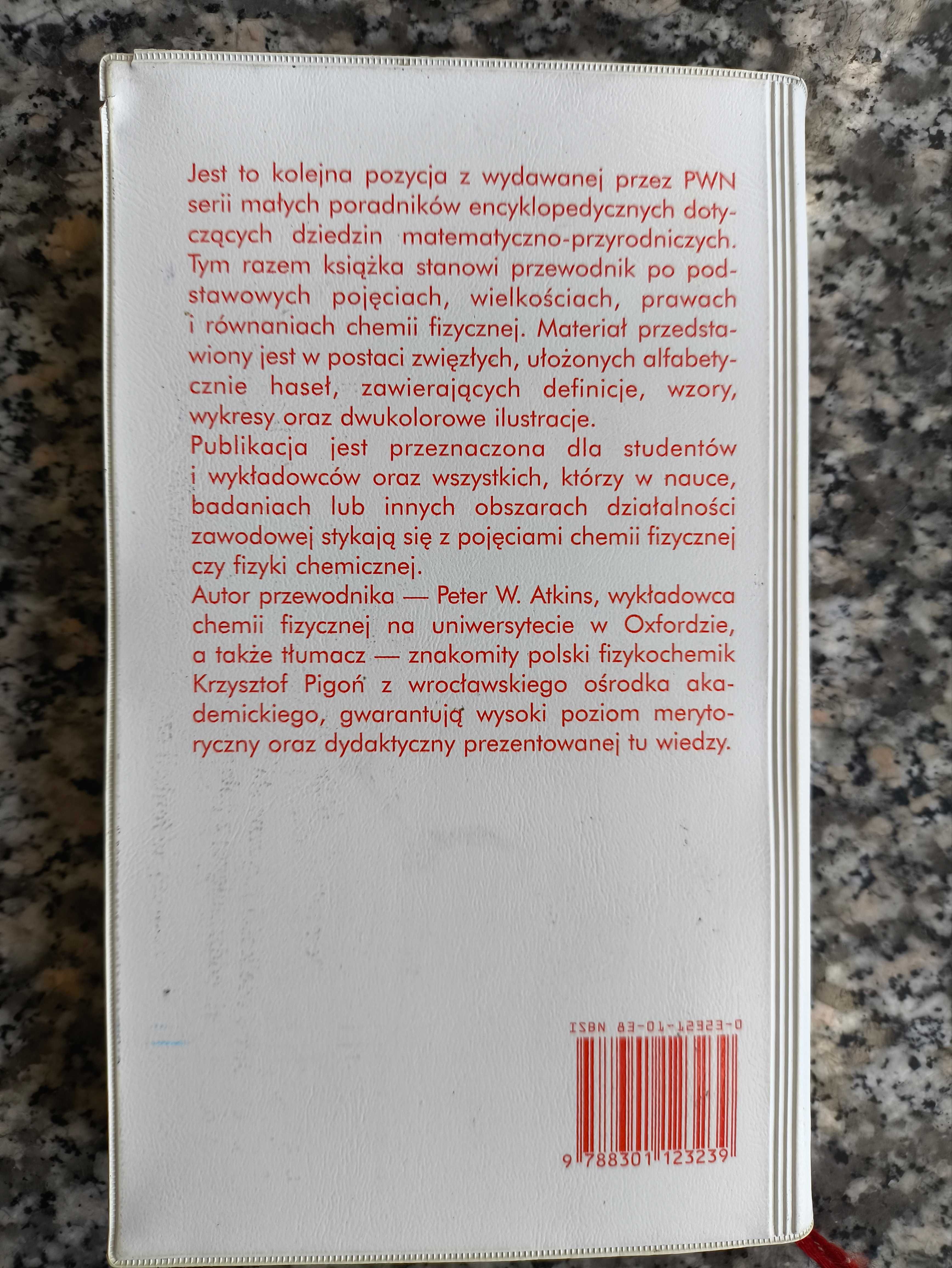 Atkins Przewodnik po chemii fizycznej