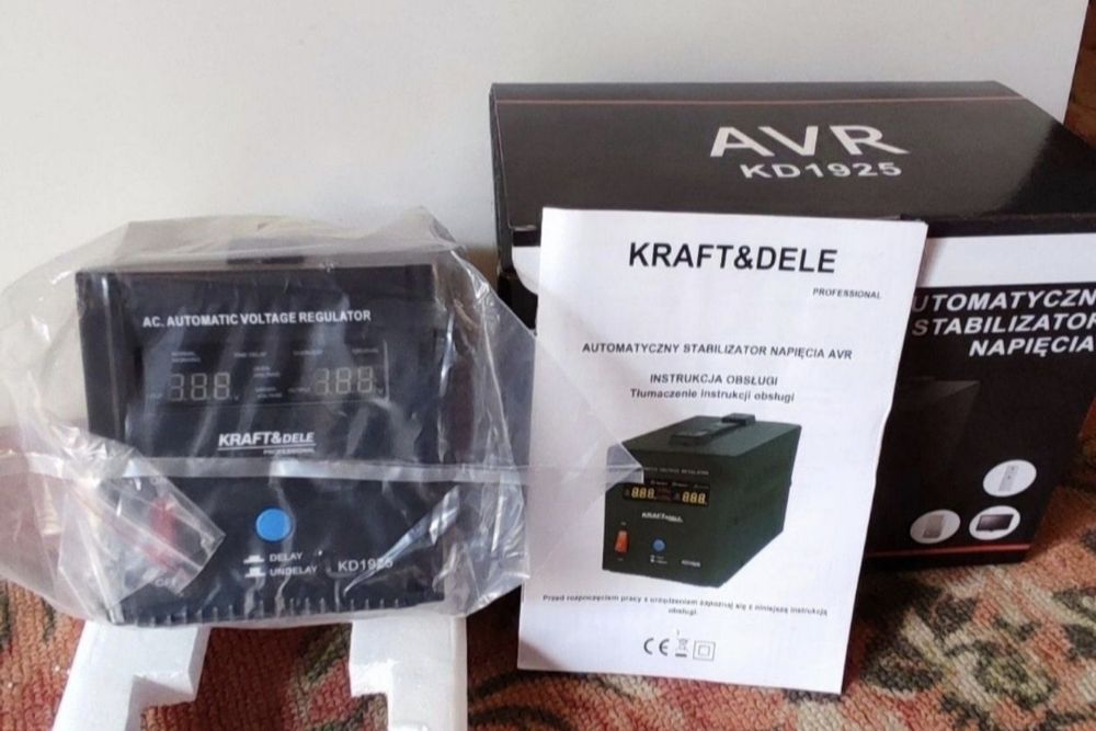 Стабилизатор напряжения 1000Вт Kraft&Dele AVR KD1925