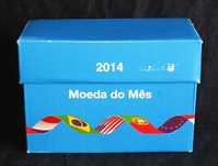 Moedas Comemorativas Moeda do Mês Philae 2014 Completo
