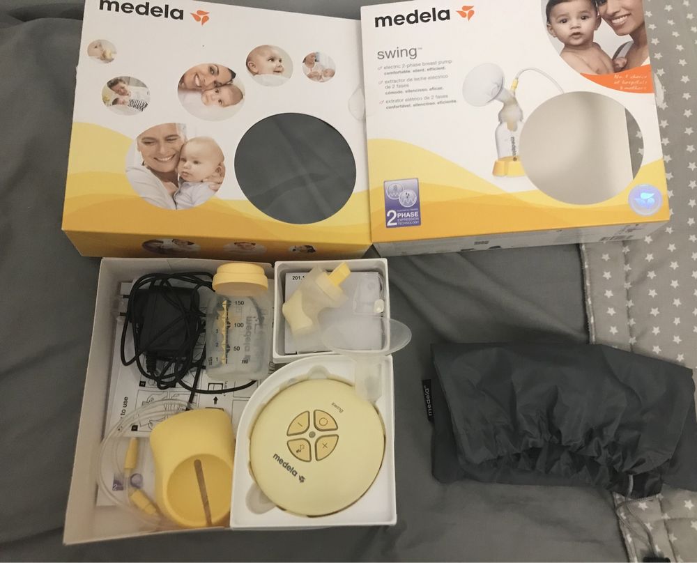 Bomba eletrica medela swing - pouco usada