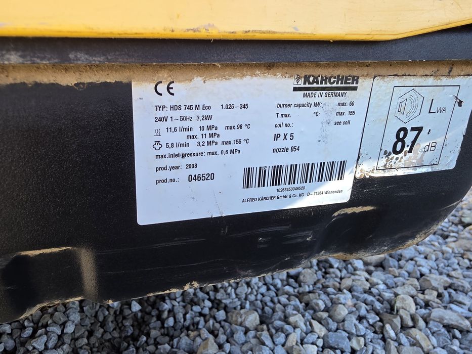 Myjka na ciepłą wodę Karcher HDS 745 M Eco