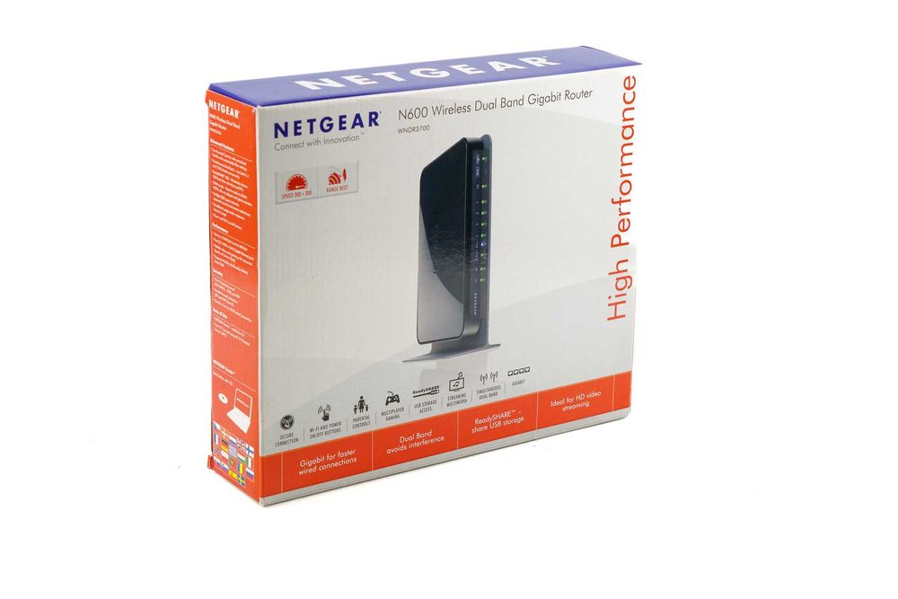 Router Netgear 2.4 + 5 GHz 5 portas Gigabit
