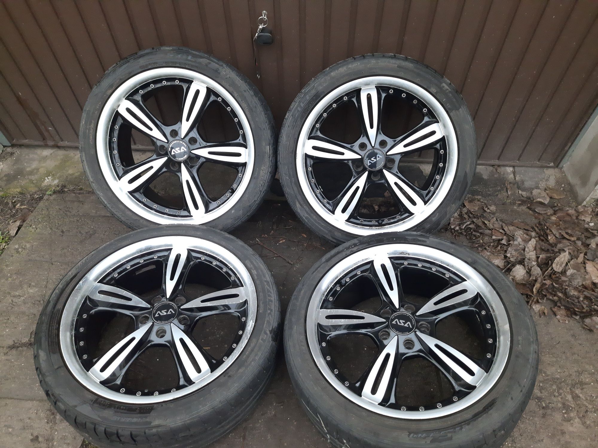 Alufelgi 19" 5x114,3 Hyundai Kia Mazda Mitsubishi 67,1mm Asa Jh49