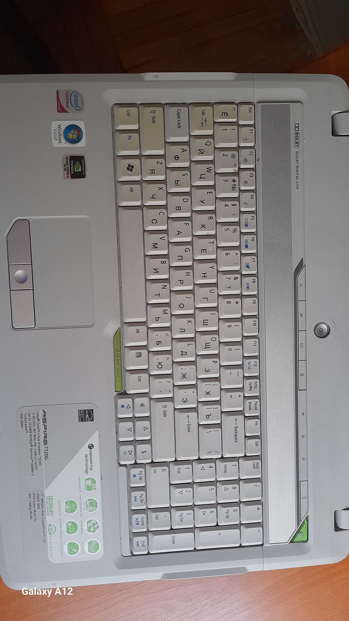 Ноутбук Acer  Aspire 7720G
