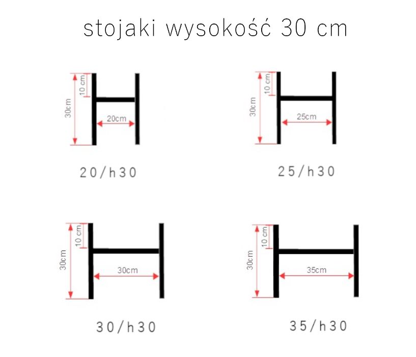 Kwietnik stojak na doniczki kwiaty nowoczesny loft 20/h30 natural