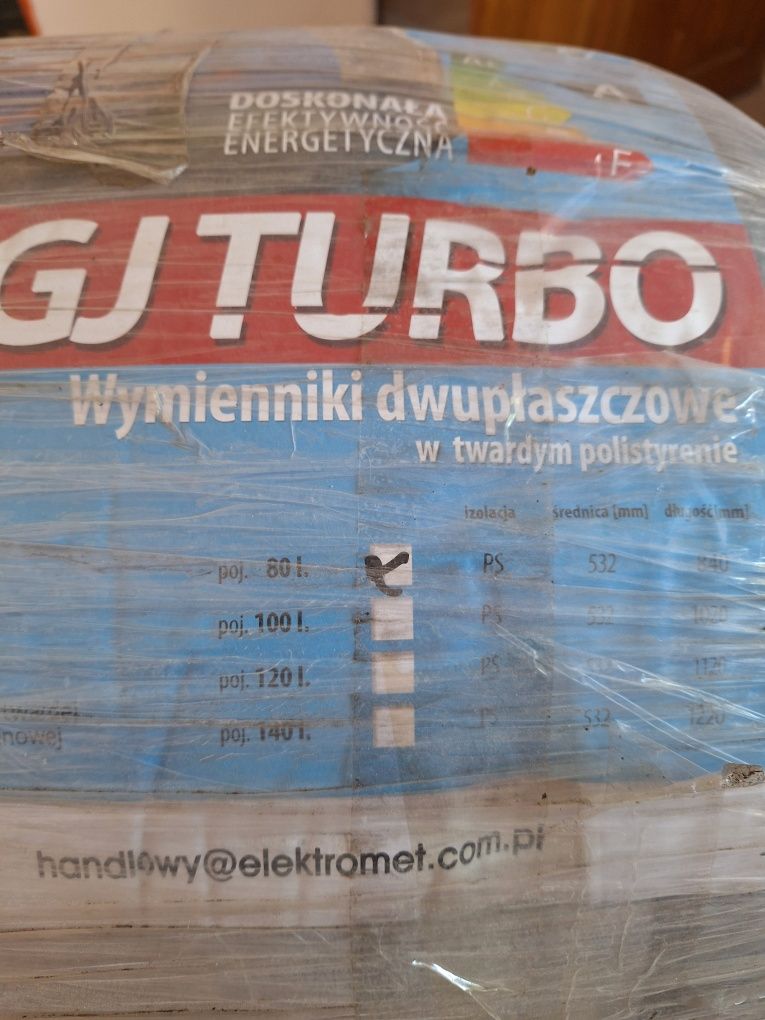 WGJ Turbo Podgrzewacz wody użytkowej 80l nowy