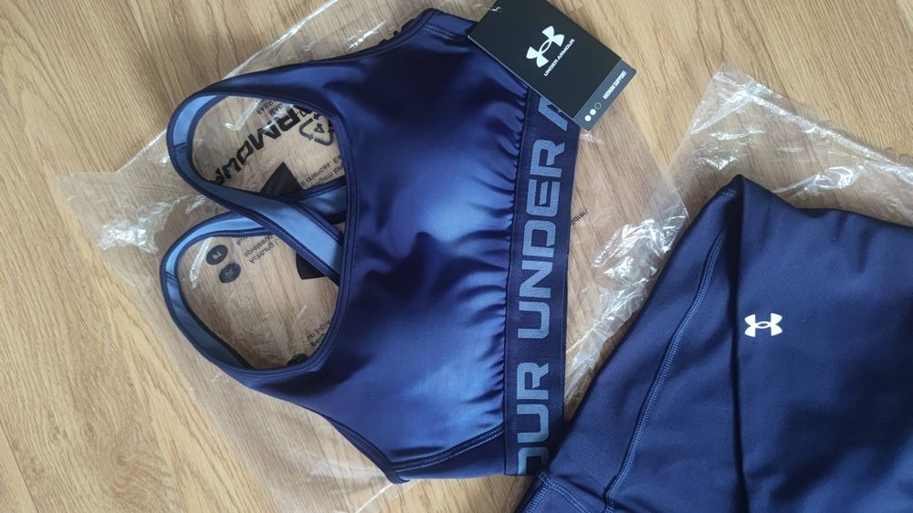 Спортивный бюстгальтер/топ Under Armou, XS, оригинал